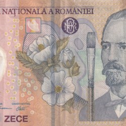 Romania 10 Lei Polymer Note