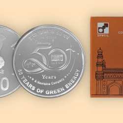 50 Years of NHPC 1975-2025 Rare Coin Proof set [Booklet]