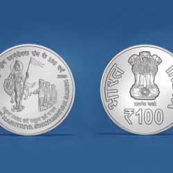100 years of Rastriya Swayamsevak Sangh (1925 - 2025) Rare 40 gram Silver Coin Proof set [Booklet]