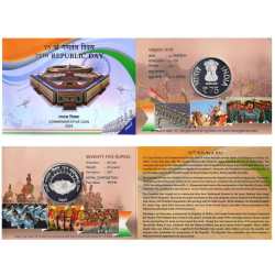 75TH Republic DAY -2024 (40 Gram Silver) Coin Mumbai Mint, Proof Set