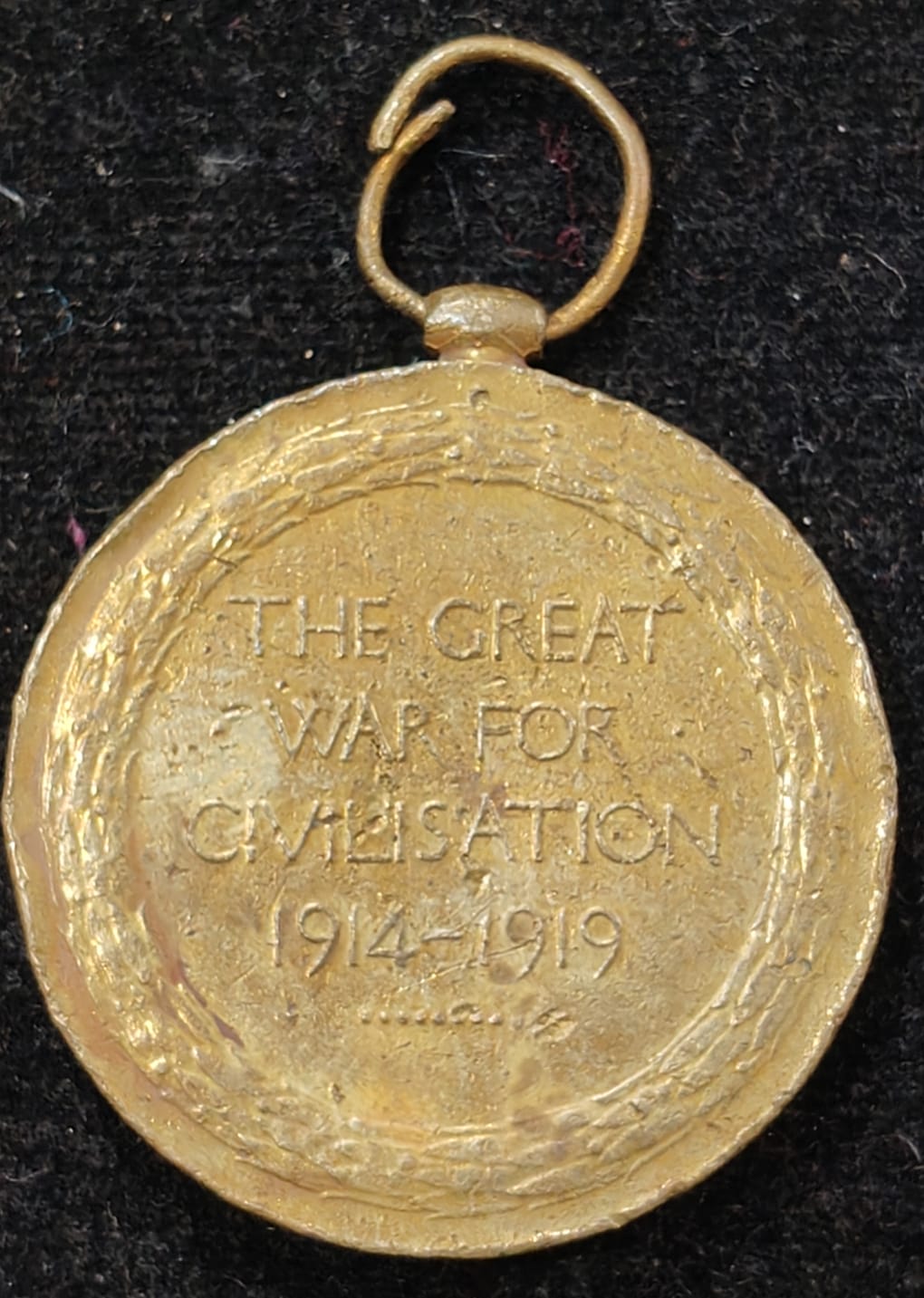 Medal ; Great Britain ; 1914 to 1919 ; Great War for Civilisation First World War I Medal # I-279
