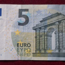 Eurozone 5 Euros Europa Series Rare World Note #B2