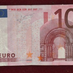Eurozone 10 Euro 2002 Series Rare World Note #B2