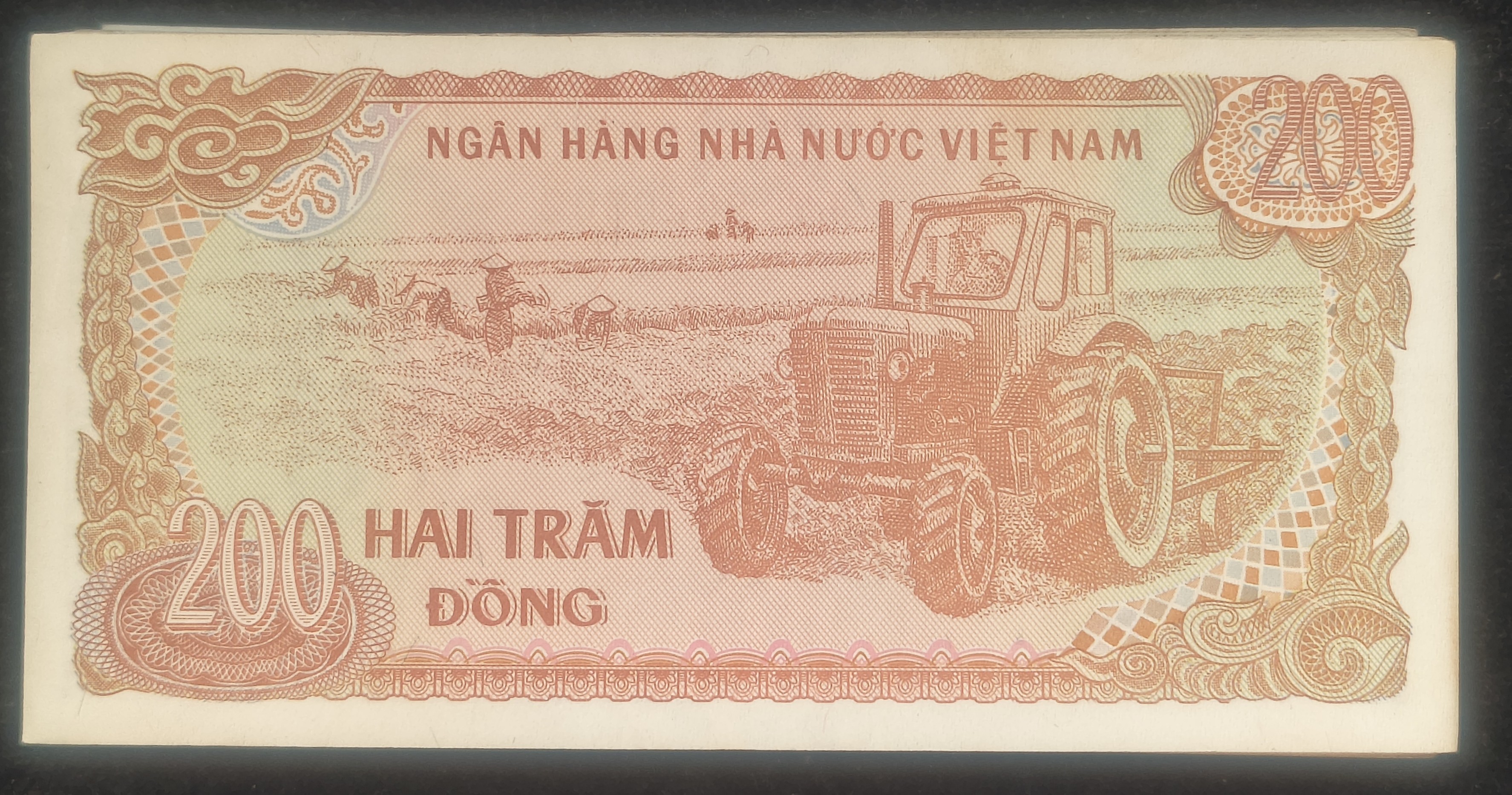 Vietnam 200 DONG Rare NON-Serialpacket UNC