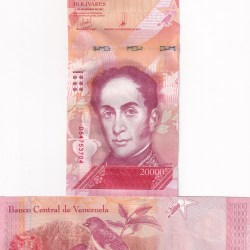 Venezuela 20000 Bolívares GEM UNC Rare Note
