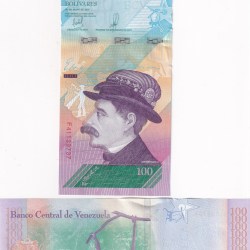 Venezuela 100 Bolívares GEM UNC Rare Note