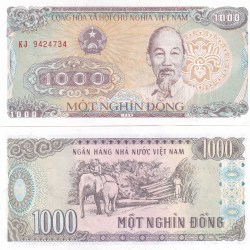 Vietnam 1000 DONG GEM UNC Rare Note