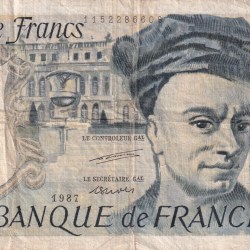 France 50 Francs Rare World Note#B2