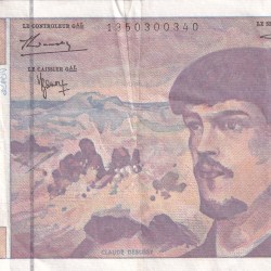 France 20 Francs Rare World Note#B2