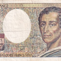 France 200 France Rare World Note#B2