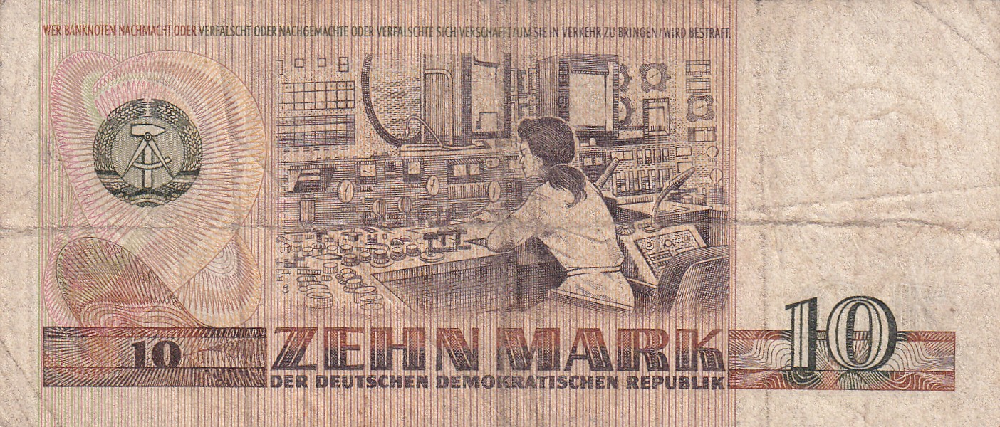 Germany 10 Zehn Rare World Note#B2