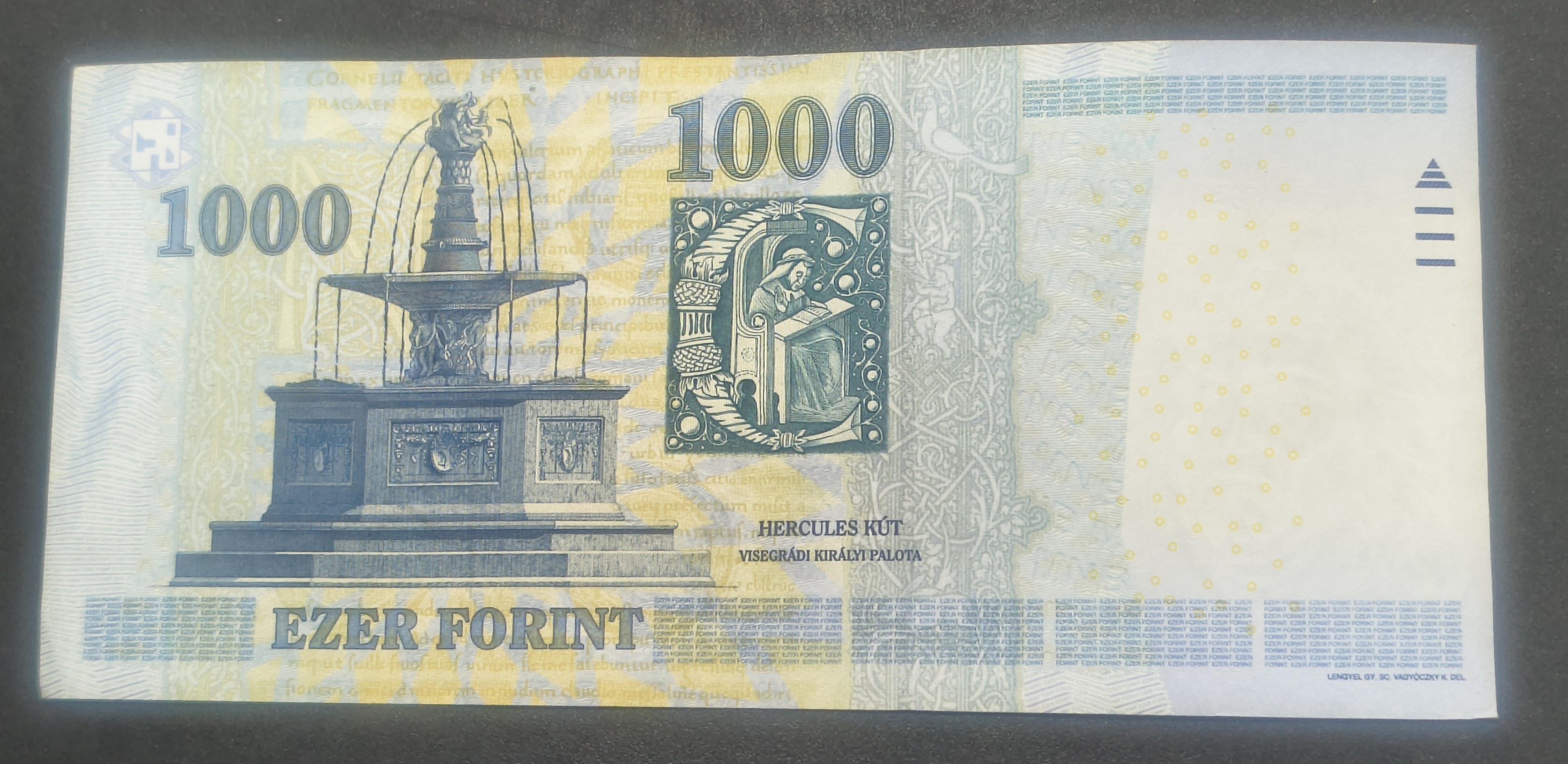 Hungary 1000 Forint Rare Note #B2