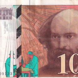 France 100 Francs (Cezanne type 1997) Foreign Note