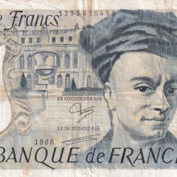 France 50 Francs (Quentin de la Tour type 1976) Rare World Note