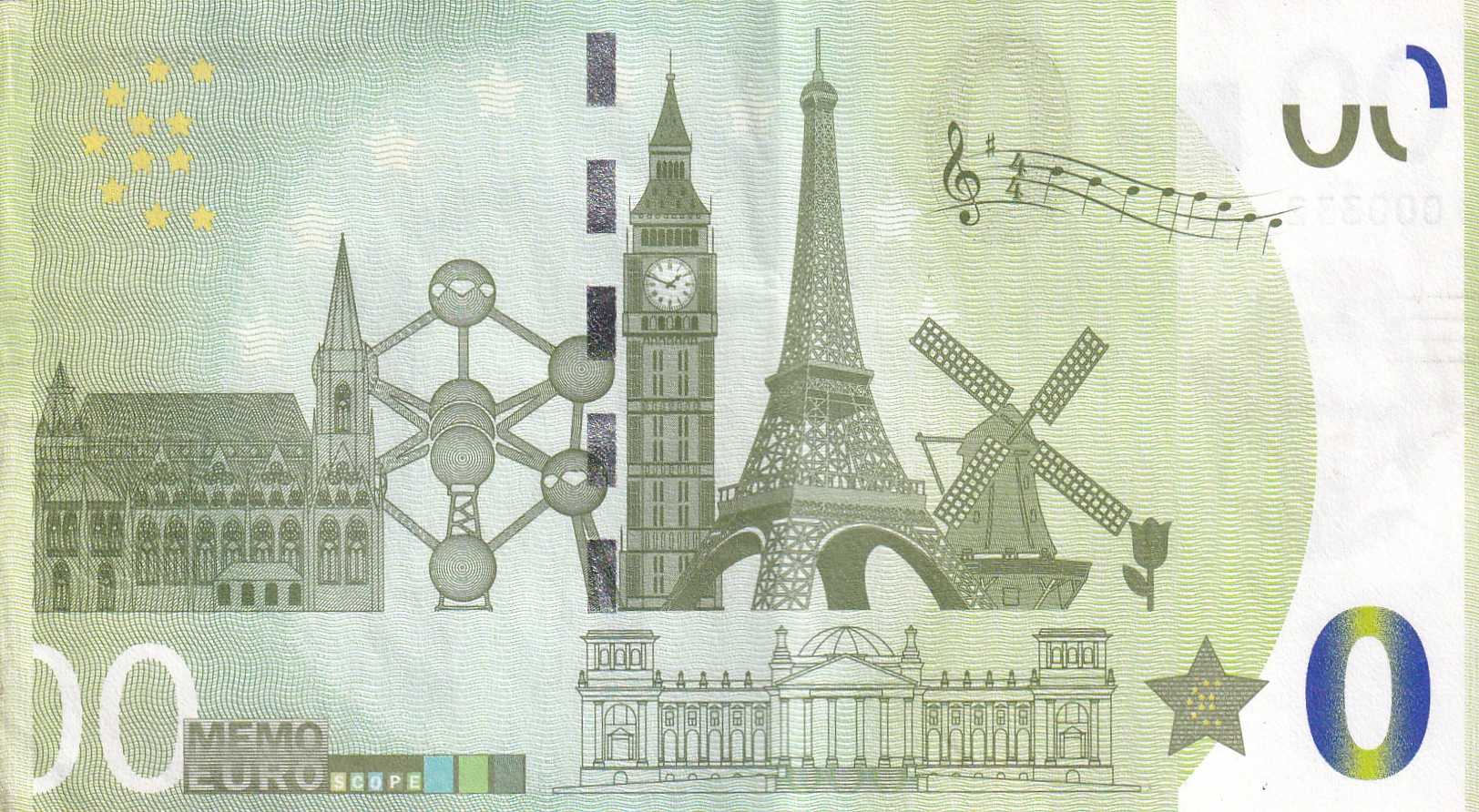 Germany 0 euro Rare World Note #B2