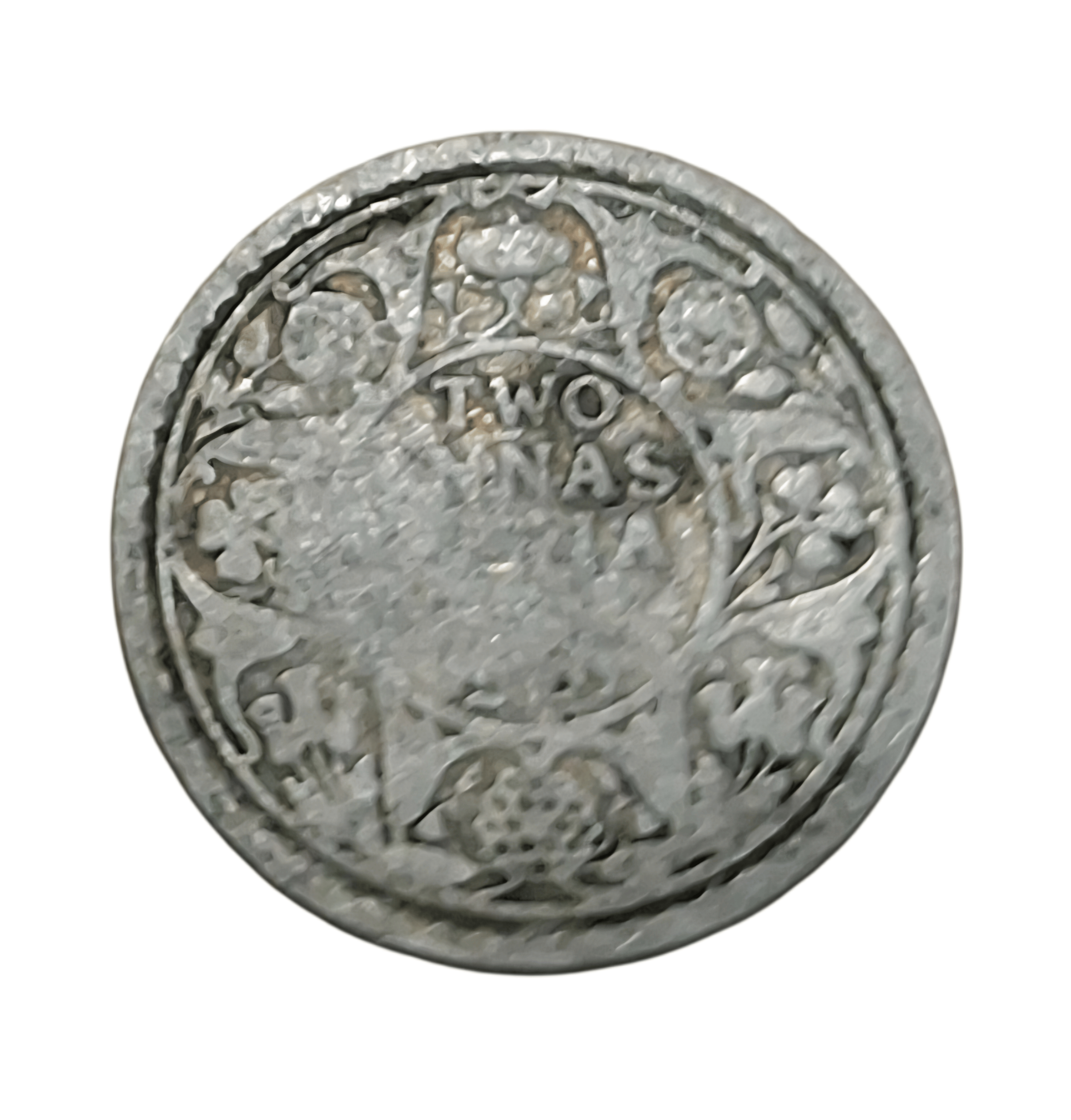 British India Silver 2 Anna’s King George-V in Collectable Grade.