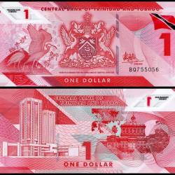 Trinidad & Tobago 1 Dollar World Banknote 2020 P60 UNC Polymer Unique and Rare