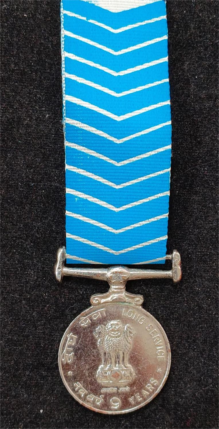 9 Years of LONG Service Medal with Ribbon #Z-64