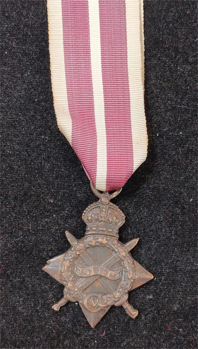 First World War 1914-1915 (Old Republica) Medal With Ribbon #Z-62