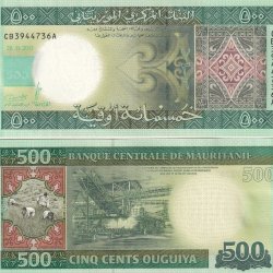 Mauritania 500 Ouguiya GEM UNC Note