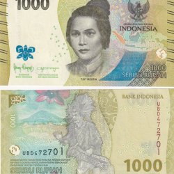 Indonesia 1000 Rupiah GEM UNC Note