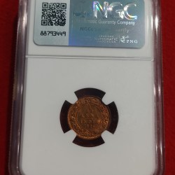 1/12 Anna George V NGC Graded MS 66 RB