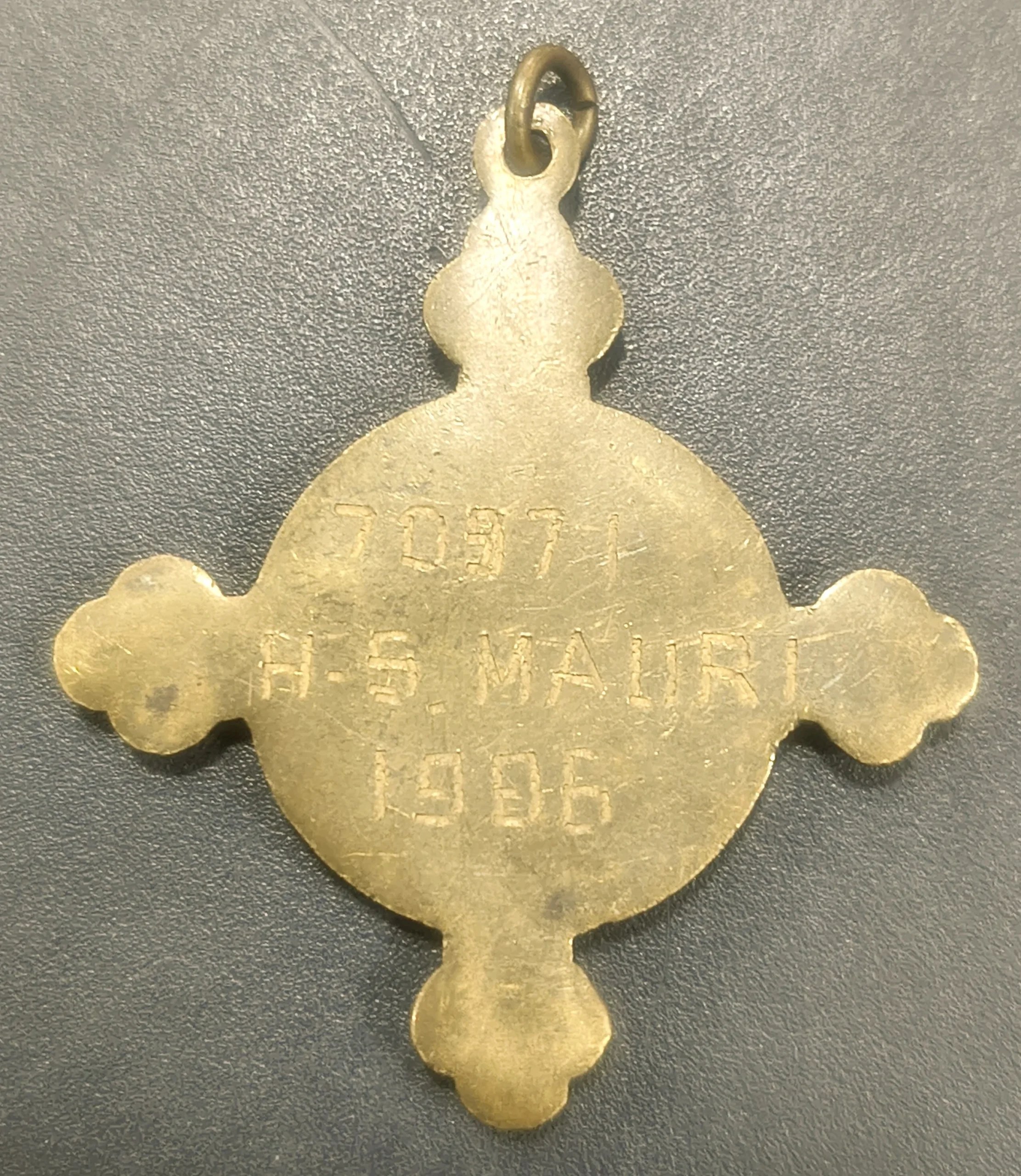 St. John's Ambulance Association Medal Awarded To 70971 H.S.Mauri 1986 Rare Medal
