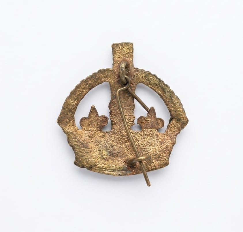Warrant Officer Class 2 King's Crown Brass Rank Badge Medal#AA-55