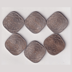 British - India ½ Anna - George VI ( Buyer will receive randomly one coin )#AA-19