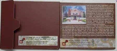 150th Birth Anniversary of Shrimad Rajchandra (1867-1901)Rare Hyderabad Mint Coin Set