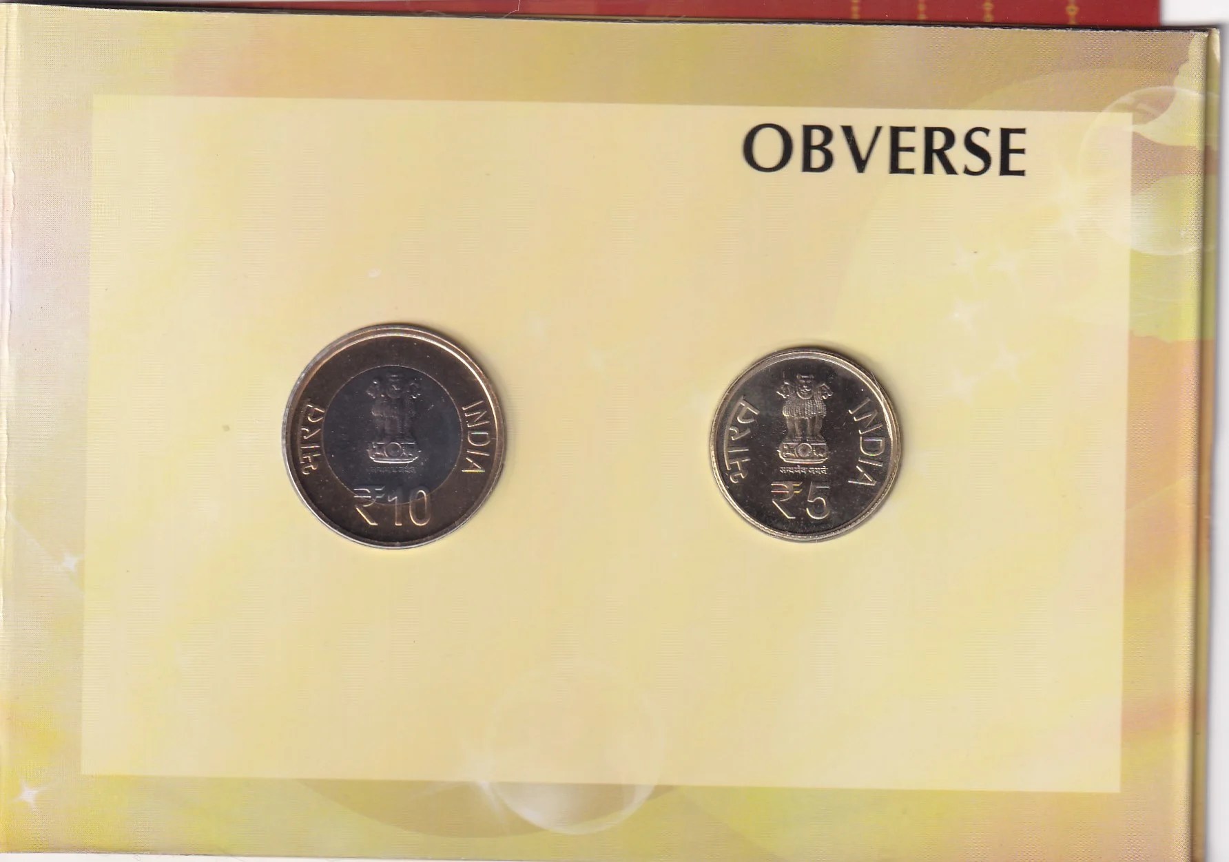 SILVER JUBILEE OF SHRI MATA VAISHNO DEVI SHRINE BOARD - 2012 RARE HYDERABAD MINT COMMEMORATIVE UNC 2 COIN SET