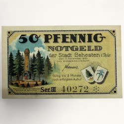 Germany Emergency Banknote Pfennigs Notgelds 19th Century Issues UNC Unique and Rare