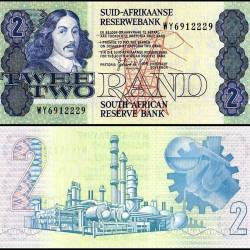 South Africa 2 Rand World Banknote 1978 to 1980 ND P118d UNC Unique and Rare