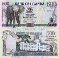 Uganda 500 Shillings World Banknote 2015 P49d UNC Unique and Rare