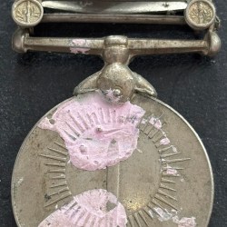 India Naga Hills General Service 1960 Copper Nickel Medal #2