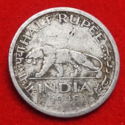 Half Rupee Coin 1946