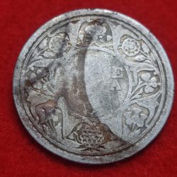 Silver Half Rupee George V