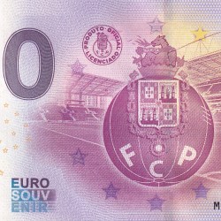 Portugal 0 Euro - FC Porto Rare UNC Note