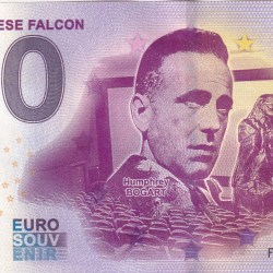 Malta 0 Euro The Maltese Falcon Rare UNC Note