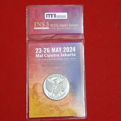 Indonesia Numismatic Coin Show 1958 Year 50 SEN Republic of Indonesia