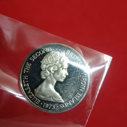 Elizabeth The Second Islands 5 Cent 1973 Proof Coin