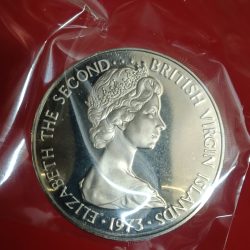 Elizabeth The Second Islands 50 Cents 1973 Year Proof Coin