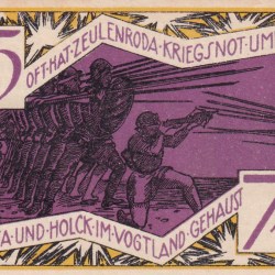 Germany, Zeulenroda 75 Pfennigs (1921) History Series Rare Note Lowest Price