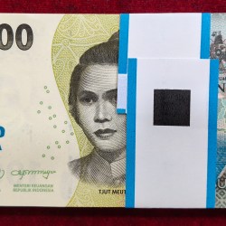 Indonesia 1000 Rupiah GEM UNC Serial Packet