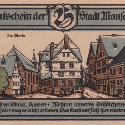 Germany, 25 Pfennigs ( 1922 ) series Rare Note Lowest Price