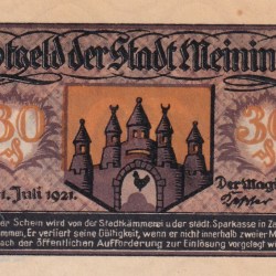 Germany, 30 Pfennigs ( 1921 ) series Rare Note Lowest Price