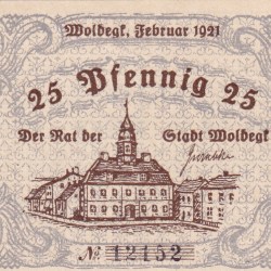 Germany, 25 Pfennigs( 1921) series Rare Note Lowest Price
