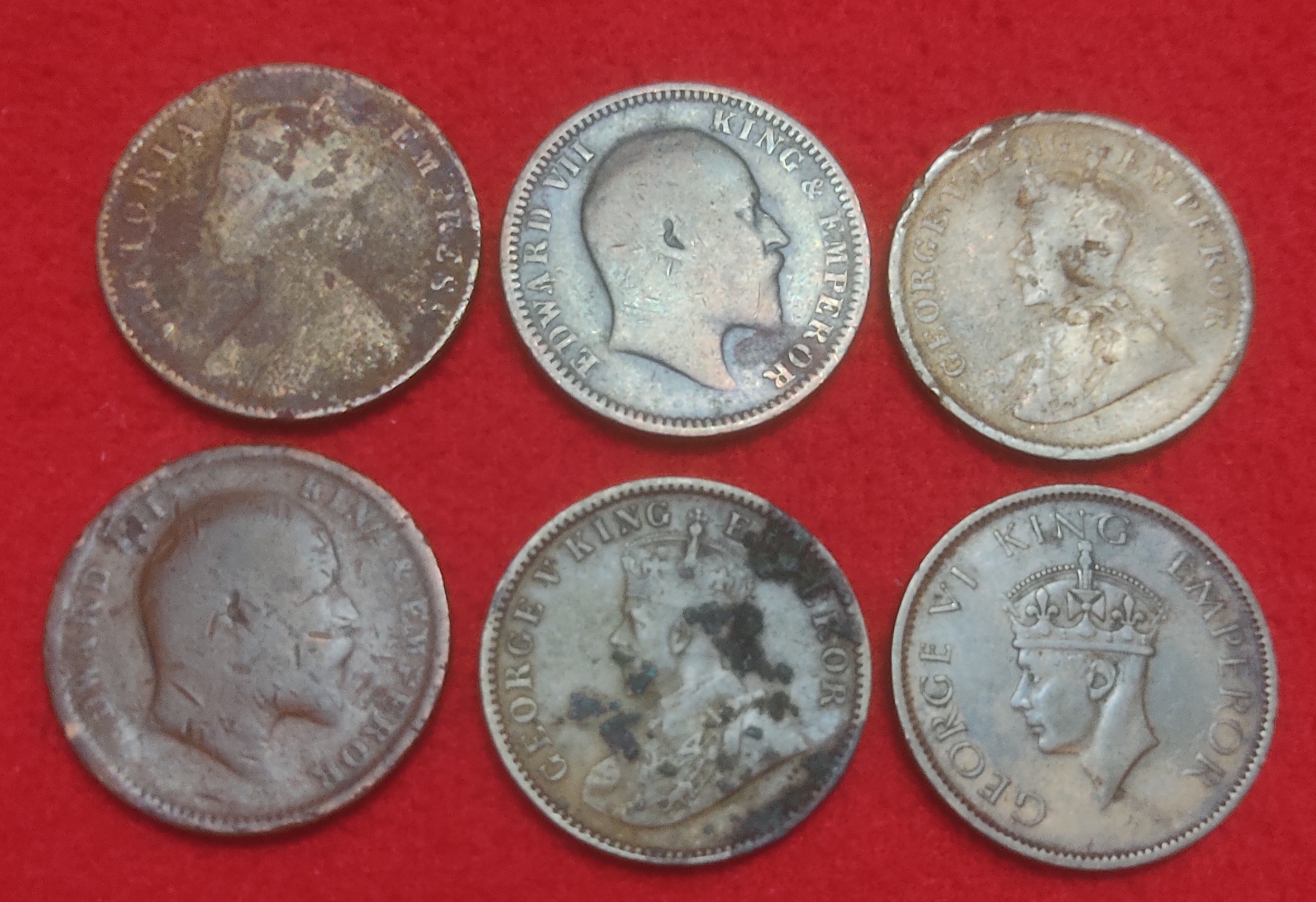 6 Different One Quarter Anna Set