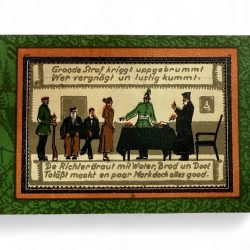 Germany Pfennig Notgeld Emergency Banknote Issues Over a Century Old Unc Unique and Rare