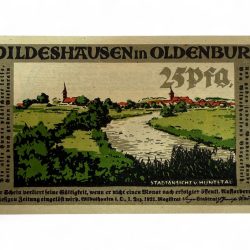 Germany Pfennig Notgeld Emergency Banknote Issues Over a Century Old Unc Unique and Rare